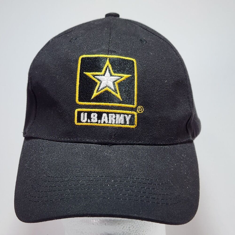 US Army Licensed Baseball Hat Veteran Seal Adjustable Military